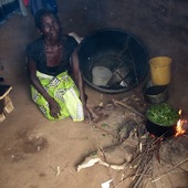 <span class=heading><b>Bon Appetit!</b> by Tara Beattie</span><br />In Malawi, 99% of the rural population use open firewood cook stoves, emitting high levels of black carbon, fine particles and other air pollutants. Prolonged exposure to pollutants is associated with high risks of cardiovascular diseases and respiratory illnesses. The case (pictured left) contains portable air quality monitoring equipment which enables our researchers to measure the amount of air pollutants, and inform the development of interventions to improve air quality.<br /><span class=small>Image: © 2017 Tara Beattie</span>.  <span class=small>Collaborators: Fiona Sutherland, PhD Student who took the photograph and completed the research. Tracy Morse, Iain Beverland</span>