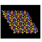 <div><div style="float:left;padding-left:5px;width:70%"><span class=heading><b>Physisorption on Graphite</b> by Paul Rapp</span><br />Harmful gases are released into our atmosphere every
day by industrial processes. These emissions escalate
the critical problem of global warming and pollution.
Physisorption is a process which could enable us to
cheaply and effectively capture these gases, by binding
them to activated carbons. However, to capitalise on
carbon capture we need to better understand and improve
the process. This research seeks to achieve this through
simulation and experimentation.<br /><span class=small>Image: © 2016 Paul Rapp</span></div><div style="float:right;padding-right:5px;"><iframe width="280" height="170" src="https://www.youtube.com/embed/jmSJoWmAMZA" frameborder="0" allowfullscreen></iframe></div></div>