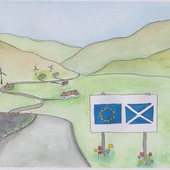 <span class=heading><b>Social Landscapes post BREXIT</b> by Mika Schroder</span><br />Just one of the benefits of Scotland being an EU member state is financial assistance that has supported projects for ‘smart, sustainable and inclusive’ development in an effort to create social, environmental, and territorial unity across the country. The Strathclyde Centre for Environmental Law & Governance is investigating the opportunities and implications of Brexit, exploring avenues for continued support of citizens in realising their social, economic and environmental rights.<br /><span class=small>Image: © 2018 Mika Schroder</span>