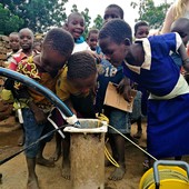 <span class=heading><b>Water and Technology for Development</b> by Amando Borge</span><br />Over 50% of community water supply points in Malawi have functionality issues according to data recorded through a University of Strathclyde research programme. We are using this data to ensure future installations can be improved to support the development and wellbeing of people in developing countries, such as Malawi.  <br /><span class=small>Image: © 2018 Amando Borge</span>.  <span class=small>Collaborators: Janice Norrie, Finlay Paterson, Bob Kalin, Amando Borge</span>