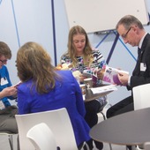 <span class=heading><b>2014</b></span><br /><p class=int>Deliberations began on the night to choose the category winners and commended entries.</p><span class=small>Image: &copy; 2014 Guy Hinks</span>