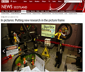 Front page BBC Scotland